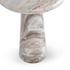 Huxley Marble Round Accent Table - 18" by Classic Home