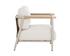 MUROS LOUNGE CHAIR - GREIGE - PALAZZO CREAM by Sunpan