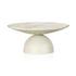 Corbett Coffee Table - Creamy Taupe Marble by Four Hands