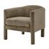 Jennifer Fabric Accent Arm Chair, Pasadena Taupe by New Pacific Direct