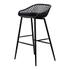 PIAZZA OUTDOOR BARSTOOL BLACK by Moes Home
