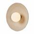 Organic Ceramic Sconce in Light Sand by FOUR HANDS
