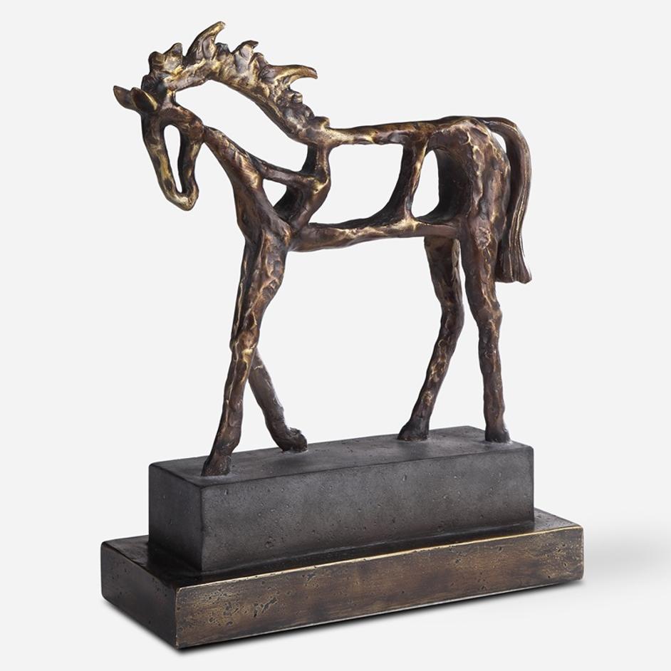 Titan Horse Sculpture by Uttermost