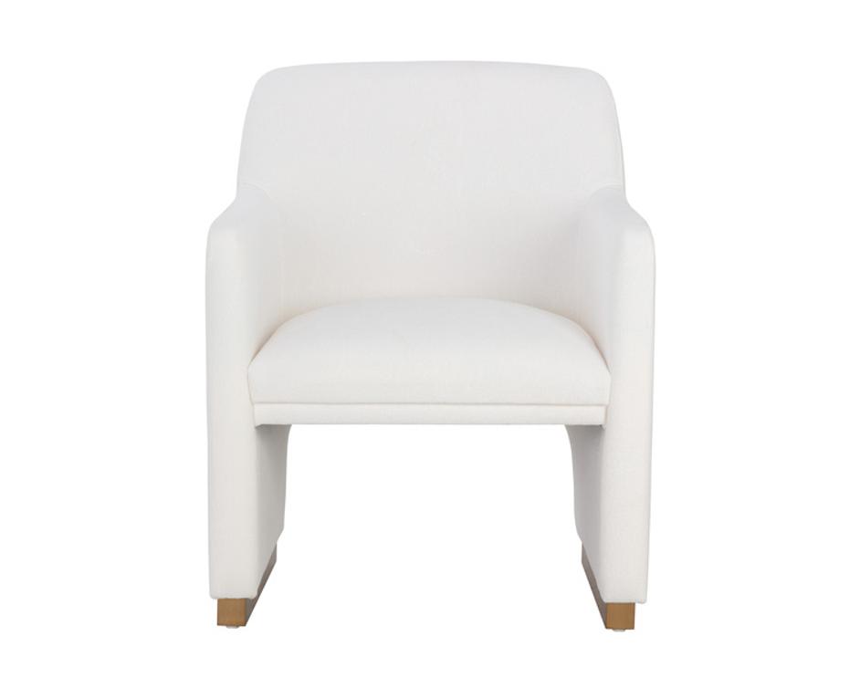 JAIME DINING ARMCHAIR - FIOR VANILLA by Sunpan