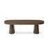 Valen Coffee Table - Rustic Brown Oak Veneer by Four Hands