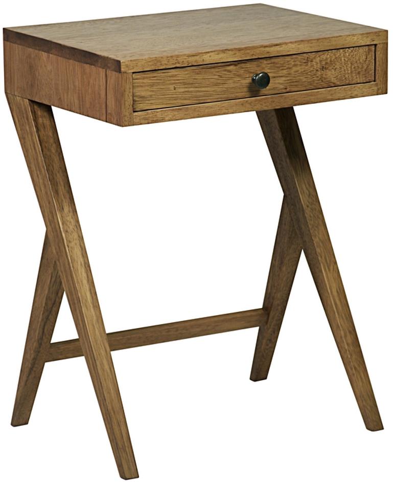 Peter Side Table, Dark Walnut by Noir Furniture