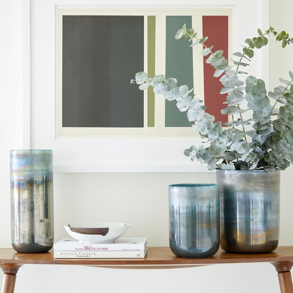 Small Reina Vase in Pyrite by Cyan Design