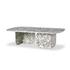 Ramone Coffee Table In Speckled Black Marble by Four Hands