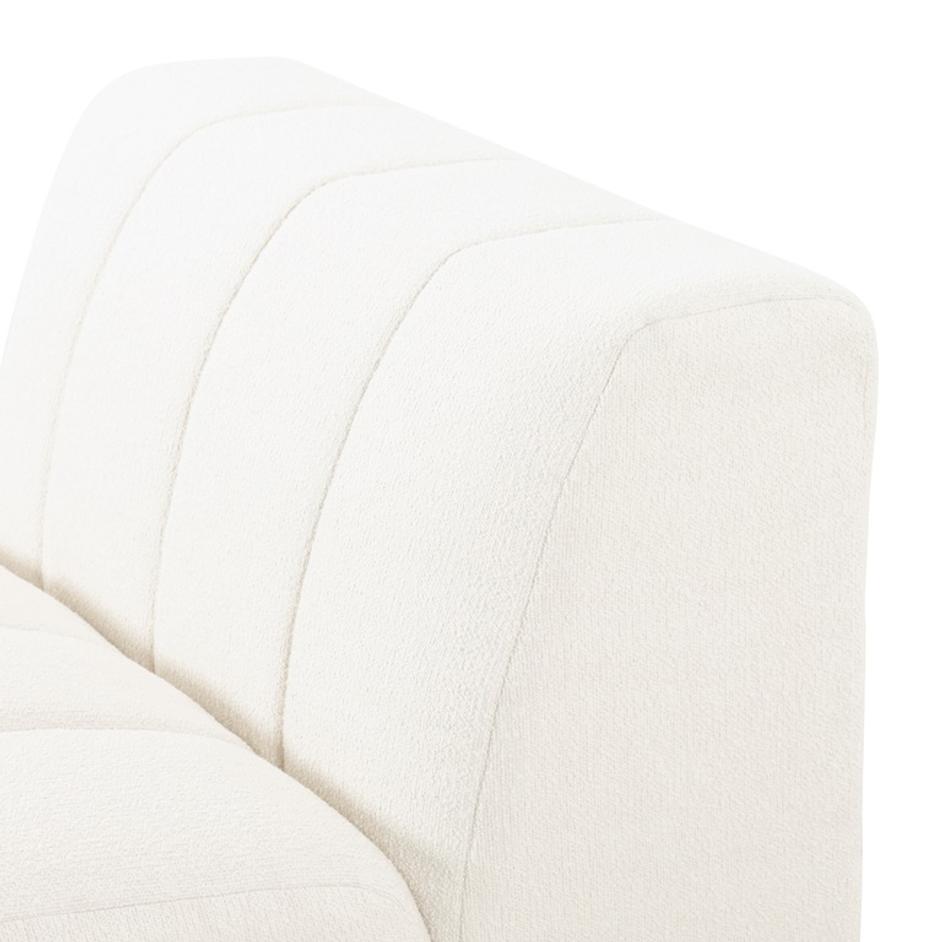 Langham Channeled Armless Pc In Fay Cloud by FOUR HANDS