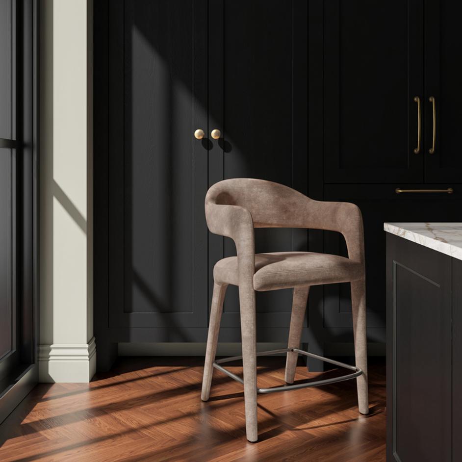 Martens Counter Stool Camel by Moes Home