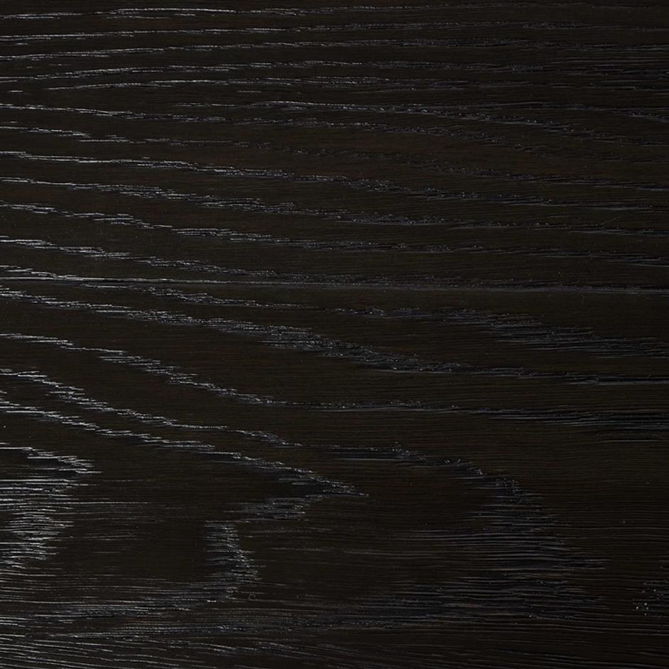 Warby Coffee Table in Worn Black Oak by FOUR HANDS