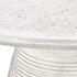 Fern 47" Outdoor Round Dining Table White by Classic Home