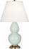 Celadon Double Gourd Table Lamp by Robert Abbey