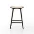 Union Saddle Stool In Essence Natural In Bar by FOUR HANDS