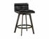Arizona Swivel Counter Stool - Castillo Black by Sunpan