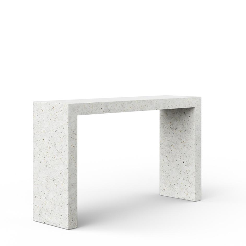 Ivory Terrazzo Console by Urbia Imports