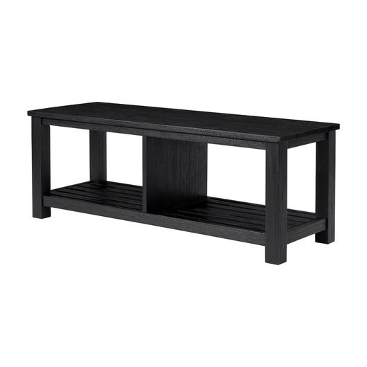 Tiburon KD TV Bench, Alto Black  by New Pacific Direct