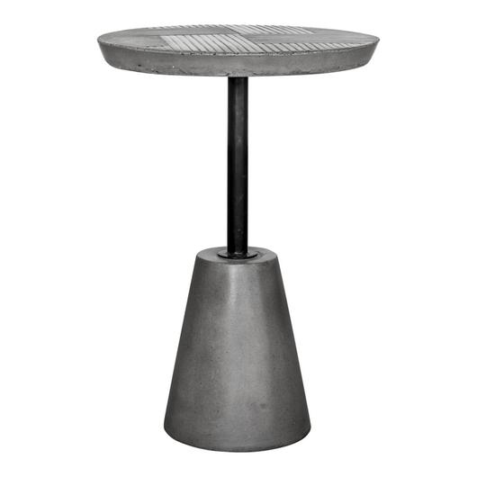 FOUNDATION OUTDOOR ACCENT TABLE GREY by Moes Home