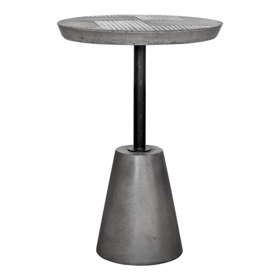 FOUNDATION OUTDOOR ACCENT TABLE GREY by Moes Home