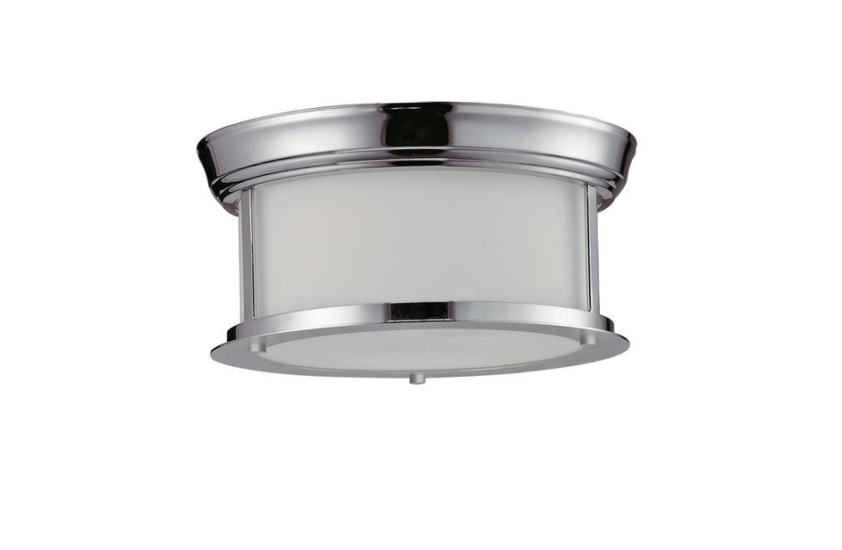 Sonna 2 Light Ceiling in Chrome Finish by Z-Lite