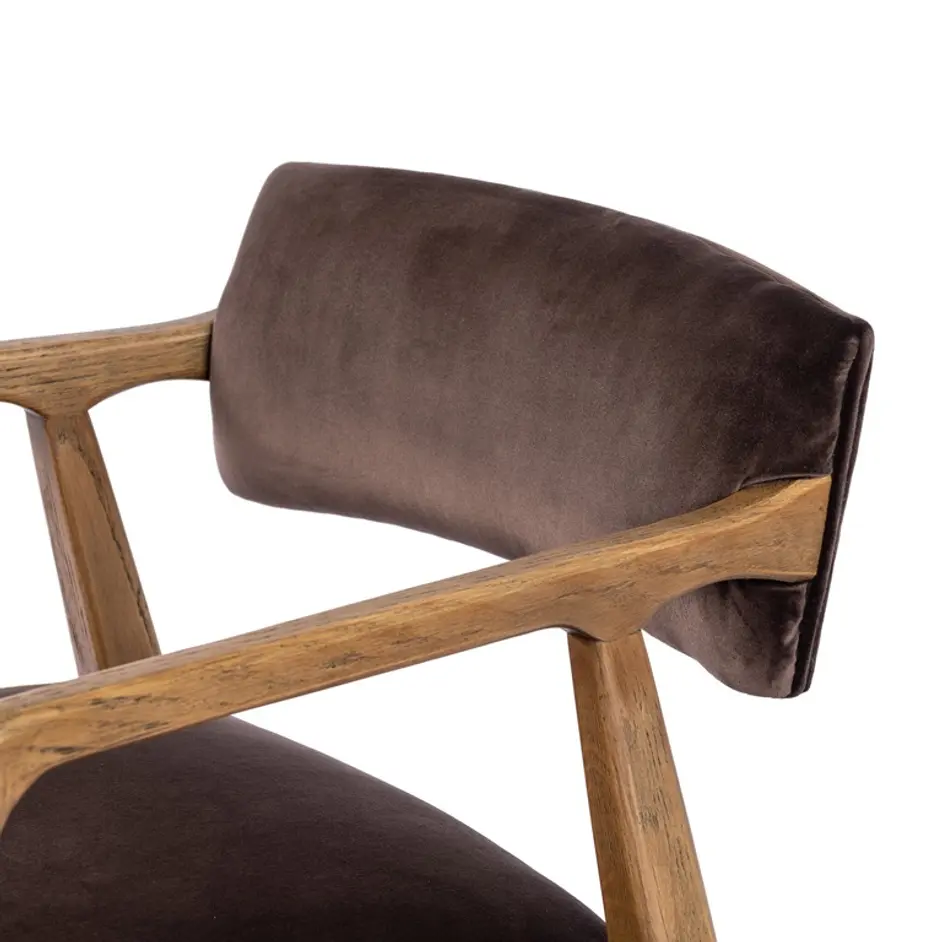 Tyler Armchair - Surrey Cocoa by Four Hands