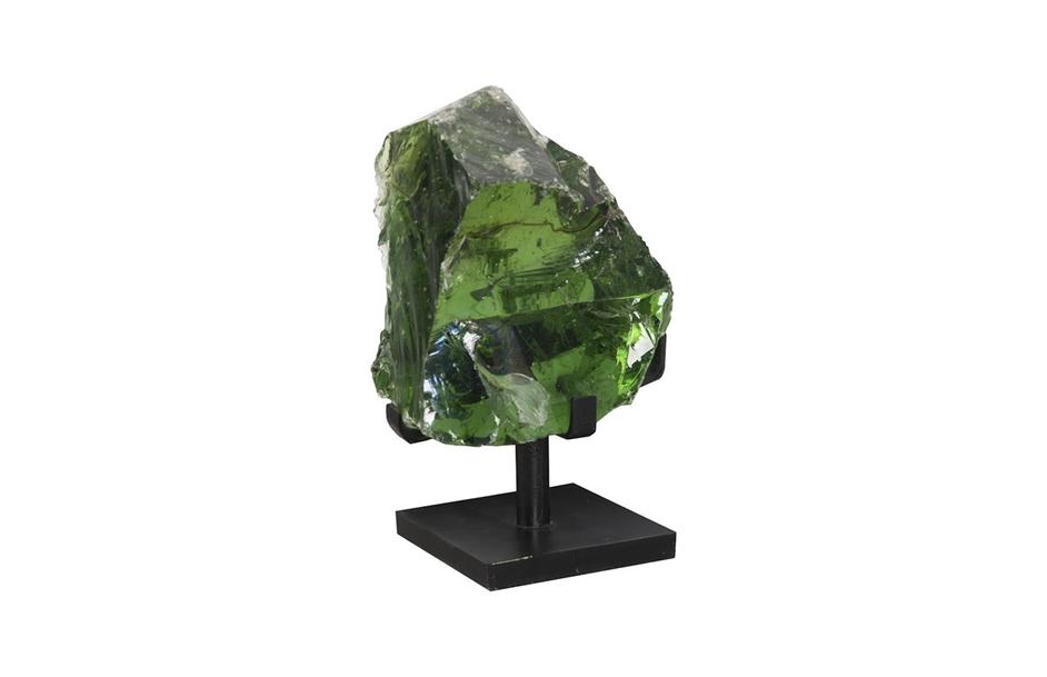 Refractory Glass Sculpture, On Base by PHILLIPS COLLECTION