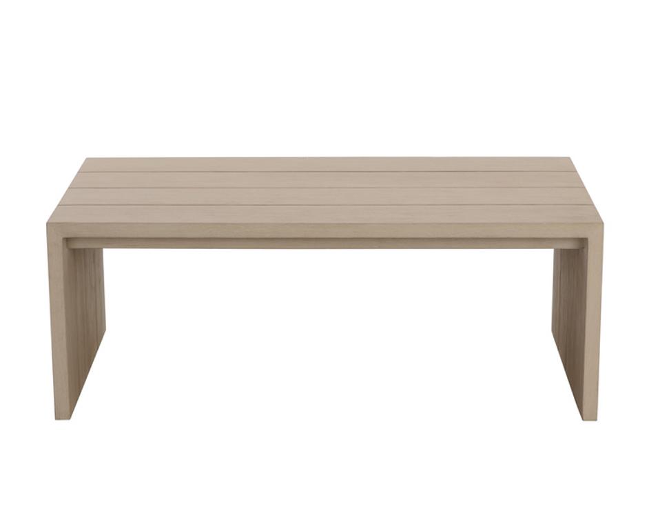 VIGA COFFEE TABLE - DRIFT BROWN by Sunpan