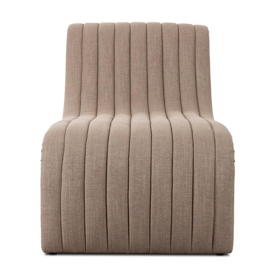 Augustine Chaise Lounge - Crypton® Nomad Taupe by Four Hands