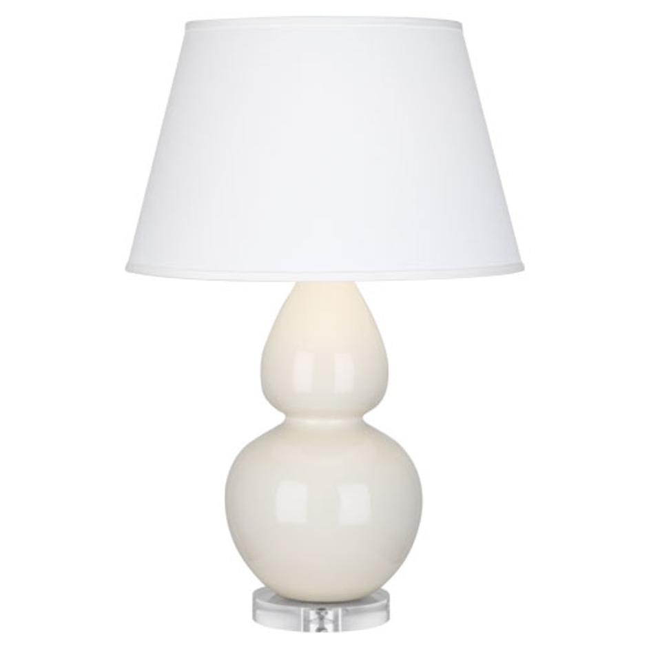Bone Double Gourd Table Lamp by Robert Abbey