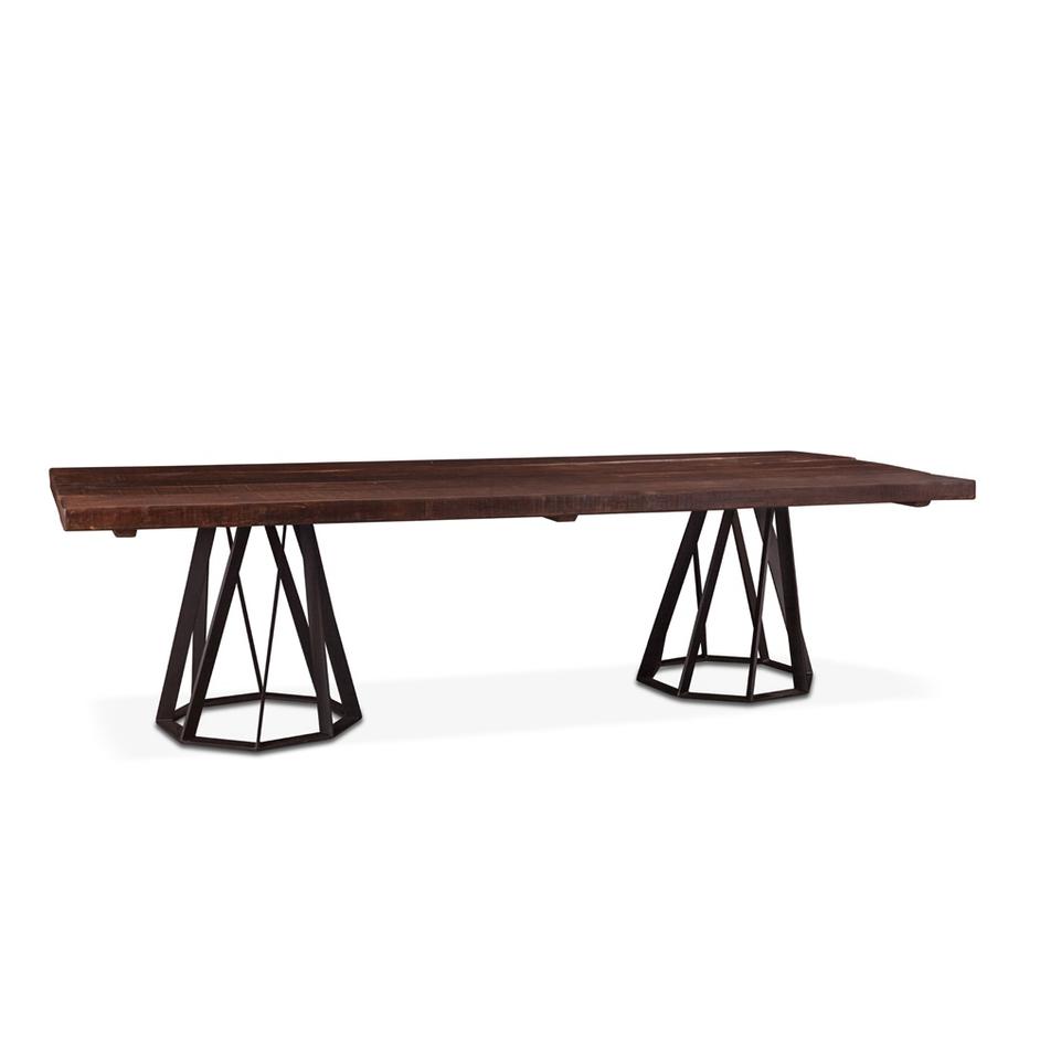 Reclaimed Barnwood Slab Top by Home Trends & Design