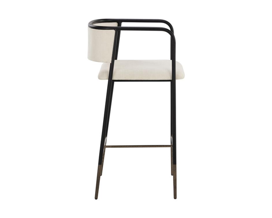 BRENAN COUNTER STOOL - ZENITH ALABASTER by Sunpan