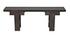 Nabu Mahogany Console in Hand-Rubbed Black with Light Brown Accents by Noir Furniture