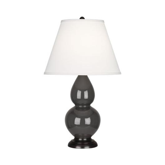 Ash Small Double Gourd Accent Lamp by Robert Abbey