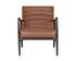LYRIC LOUNGE CHAIR - VINTAGE CARAMEL LEATHER by Sunpan