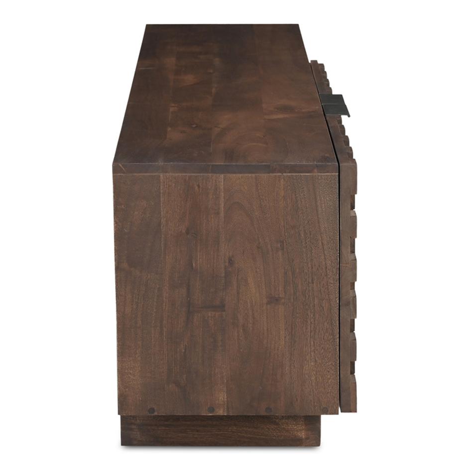 Easton Media Cabinet Brown by Moes Home