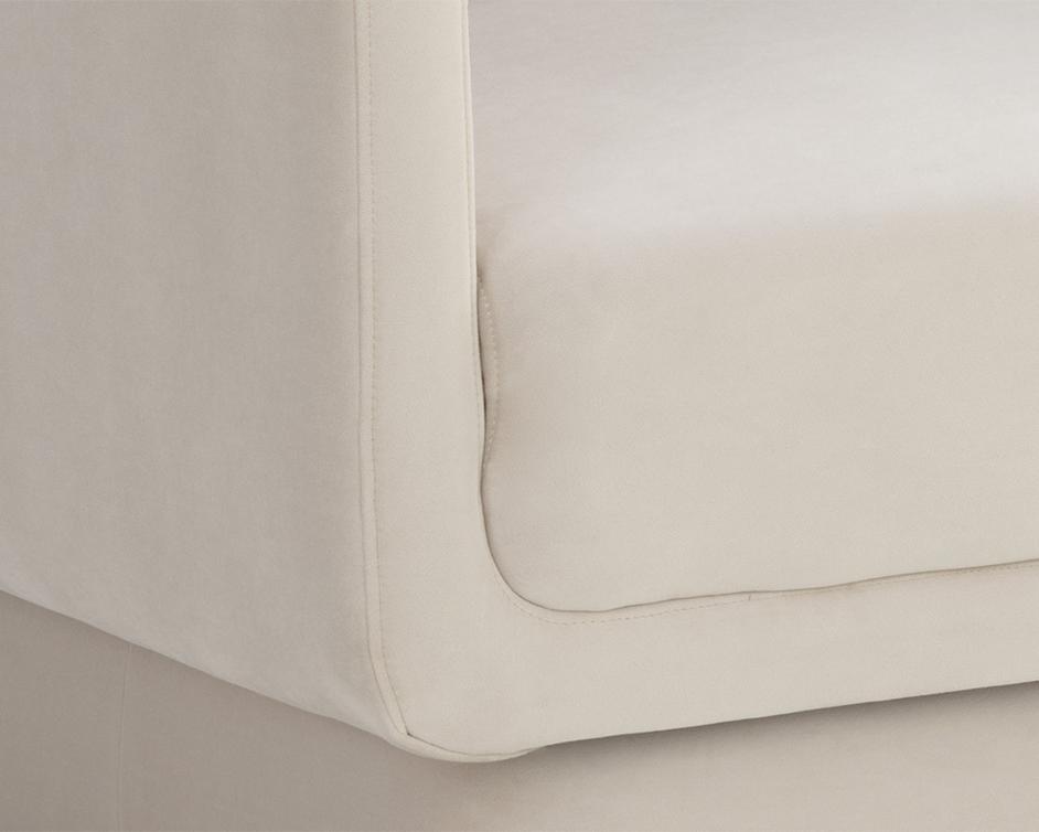 EVERTON ARMCHAIR - MEG TAUPE by Sunpan