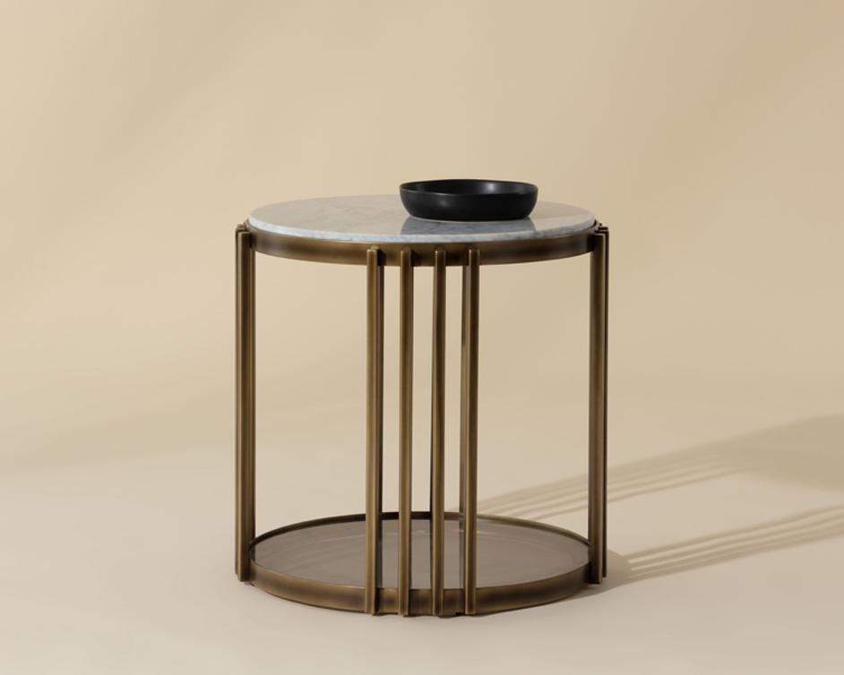NAXOS SIDE TABLE by Sunpan