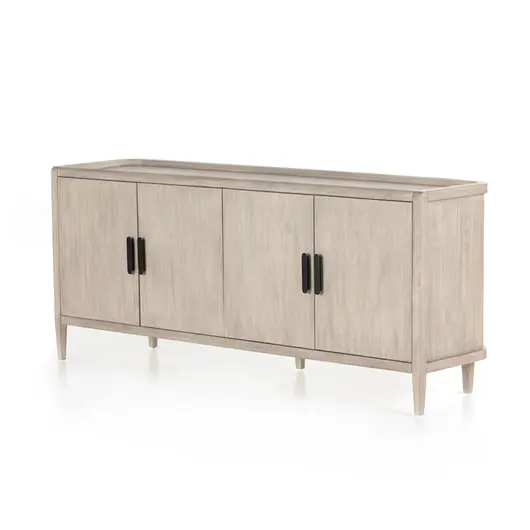 Arlo Sideboard In Ash Grey by FOUR HANDS
