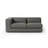 Sena Sectional In Alcala Graphite And Almond by Four Hands