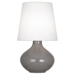 Smokey Taupe June Table Lamp by Robert Abbey