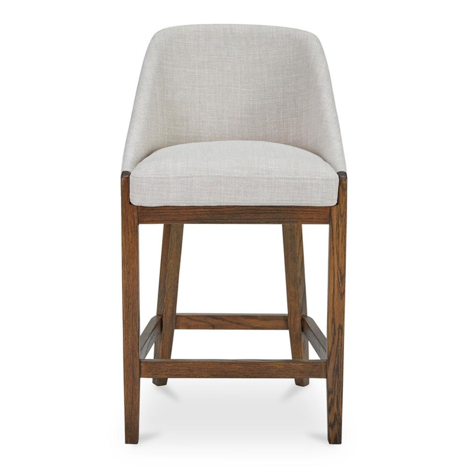 Edward Counter Stool Heather Beige by Moes Home