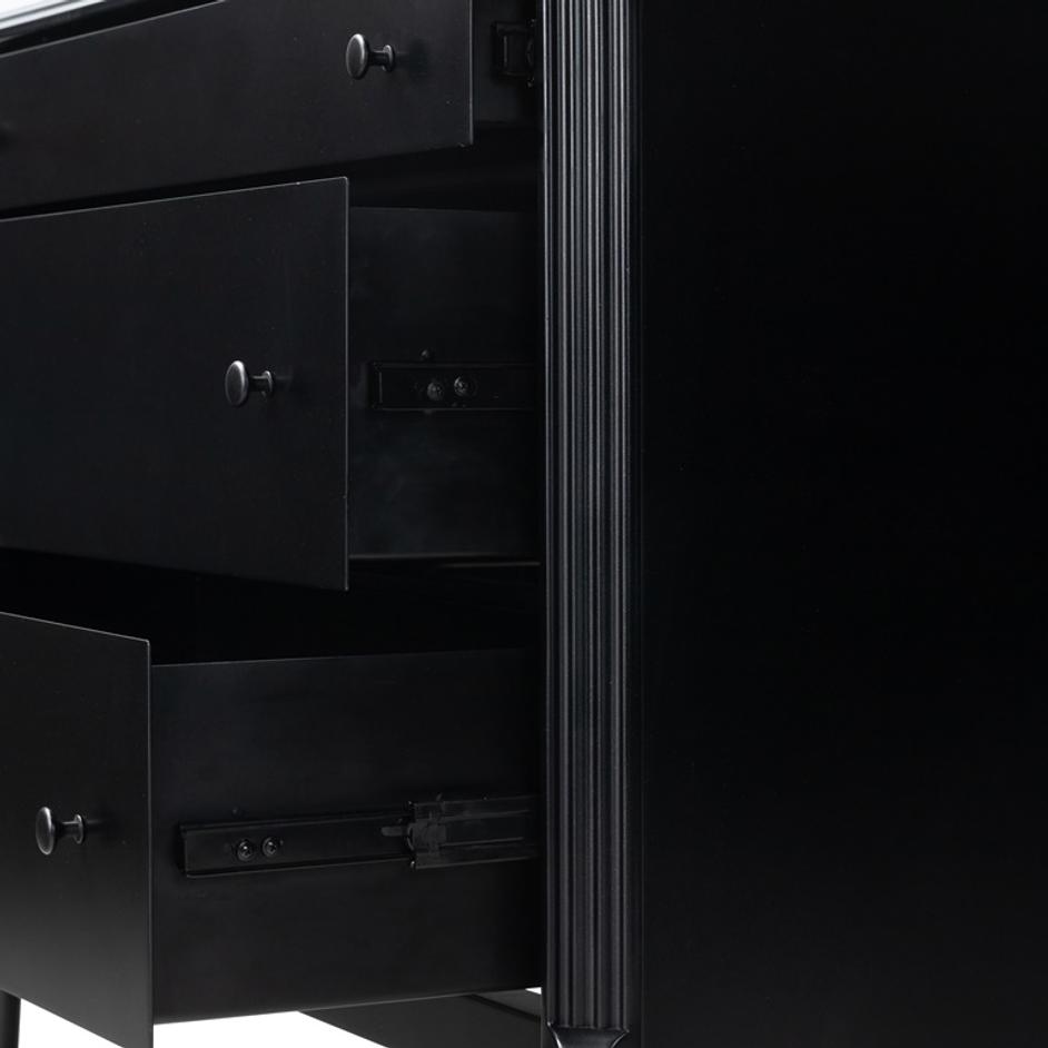 Lendon Dresser 3 Drawer in Black by FOUR HANDS