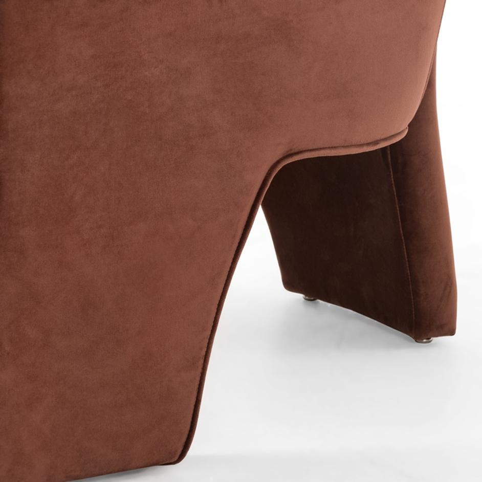 Fae Chair In Surrey Auburn by FOUR HANDS
