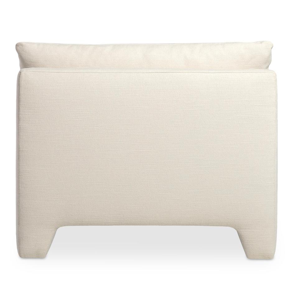 Estelle Lounge Chair Cream by Moes Home