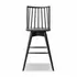 Lewis Swivel Bar Stool in Black Oak by FOUR HANDS