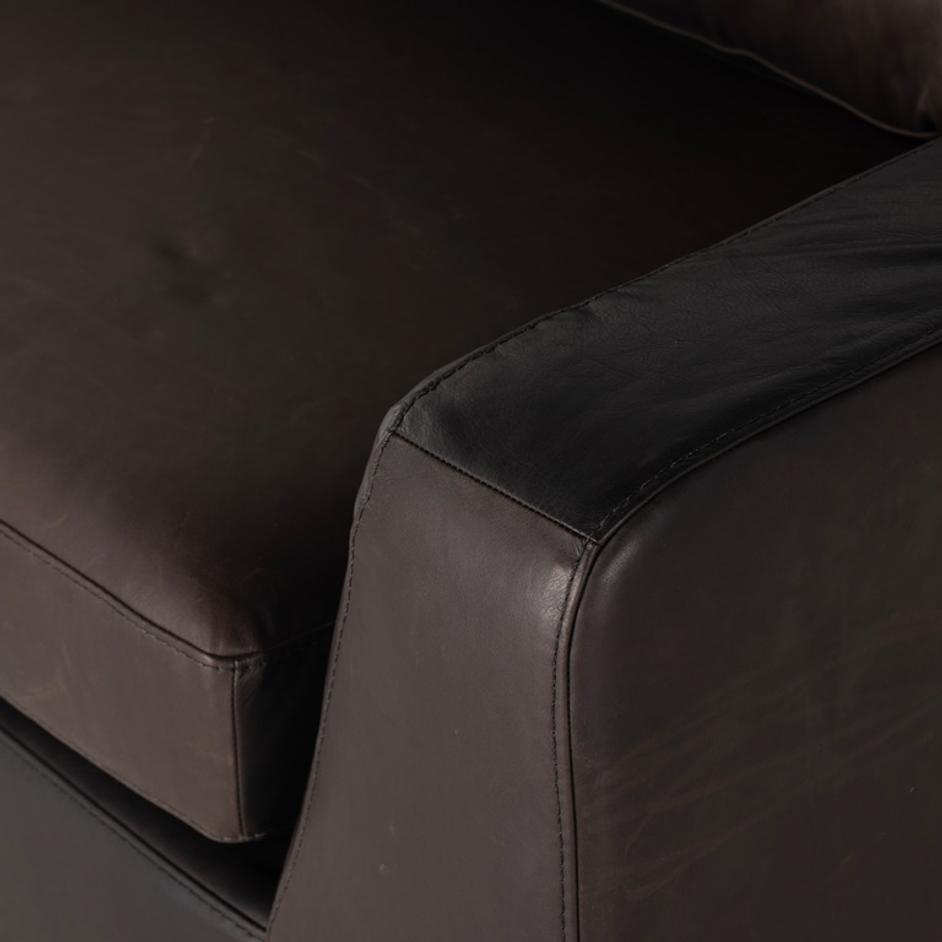 Colt 2Pc Sec In Raf Chaise In Heirloom Cigar by FOUR HANDS