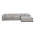 Rue Lounge Modular Sectional Off White by Moes Home