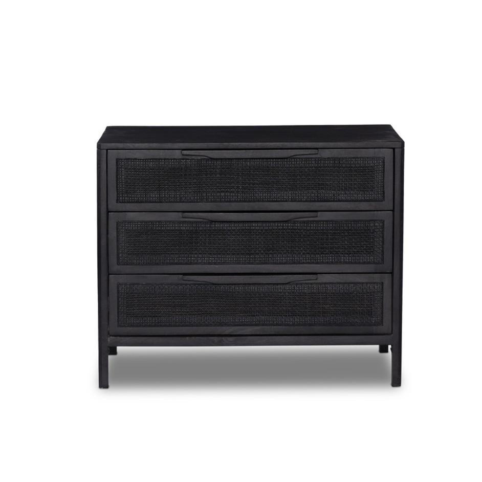 Sydney Large Nightstand - Black Wash by Four Hands