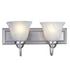 Lexington 2 Light Vanity  in Brushed Nickel Finish by Z-Lite