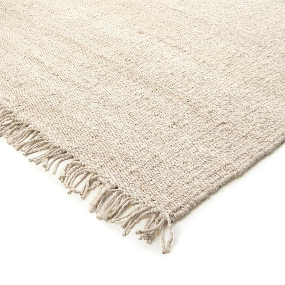 Neva Jute Rug - Bleached Jute by Four Hands